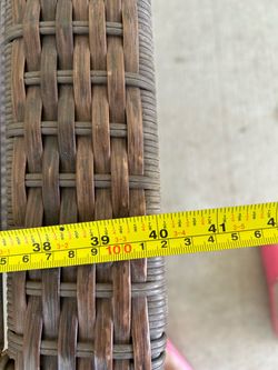 Wicker Rattan Woven Table