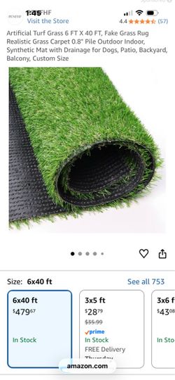 6x40 turf