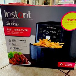 Instant Pot Vortex 4 Quart Air Fryer Oven,4-in-1 Functions,From the Makers