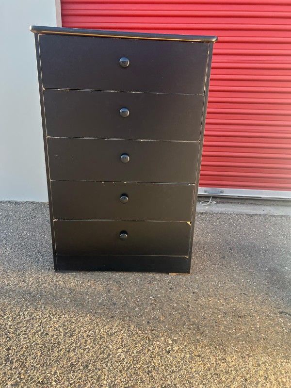 Very Nice Black Dresser
