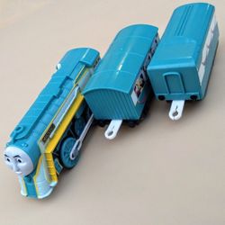 2012 CONNOR Is Thomas & Friends Trackmaster Motorized Train Engine & Passenger Coaches "TESTED WORKING" • Original Thomas & Friends Trains,Toys Hobby
