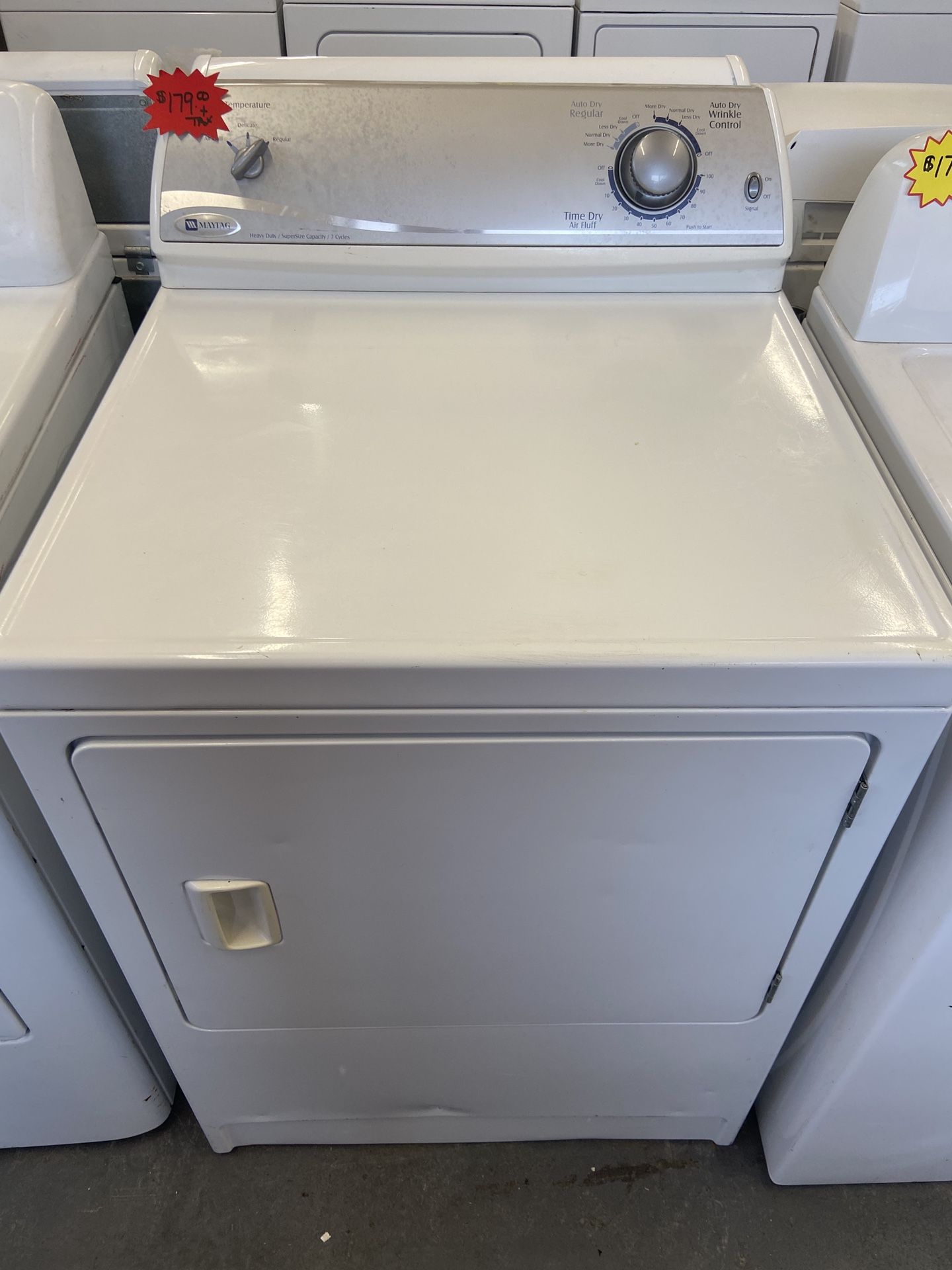 MAYTAG LARGE CAPACITY DRYER