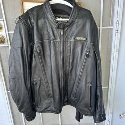 harley davidson fxrg leather jacket 