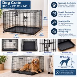 Dog crate intermediate med/ large - brand new