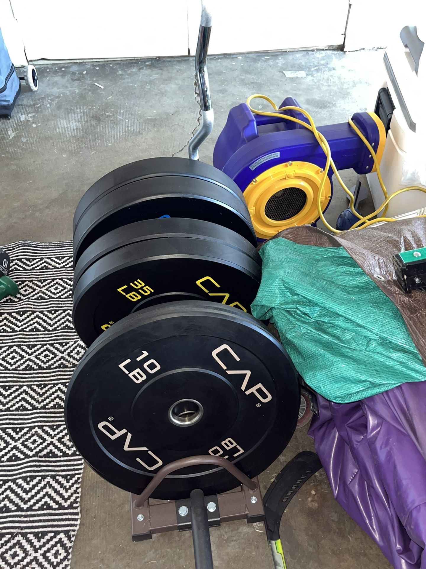 260 Pound Weight Set Plus Equipment