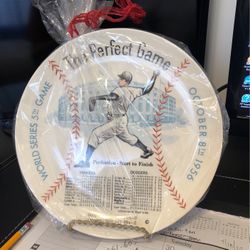 Don Larsen Perfect Game Plate.