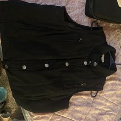 Small Black Vest