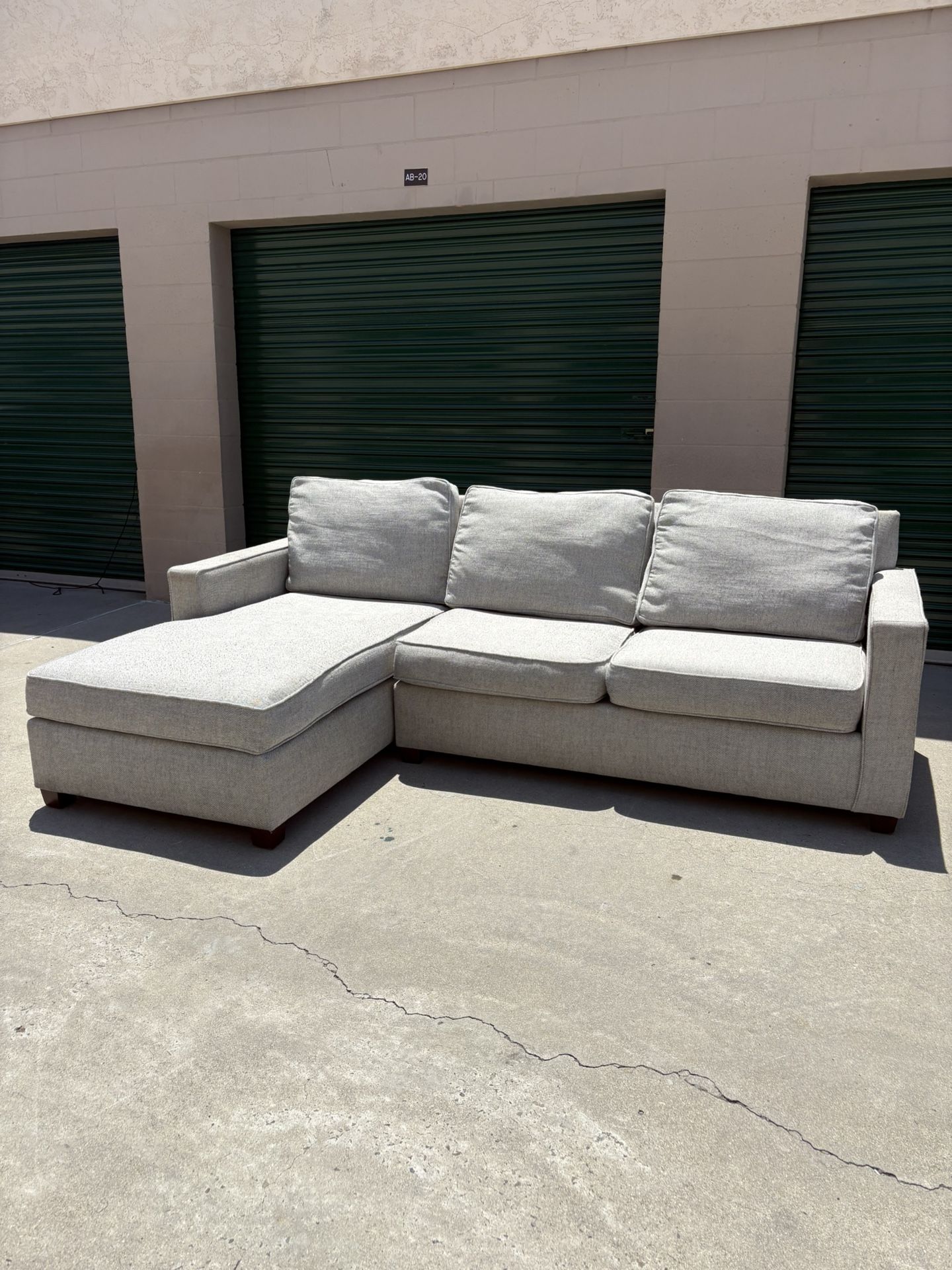 West Elm Sectional 🛻Delivery Available🛻
