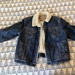 Women’s Levi Sherpa Jean Jacket L