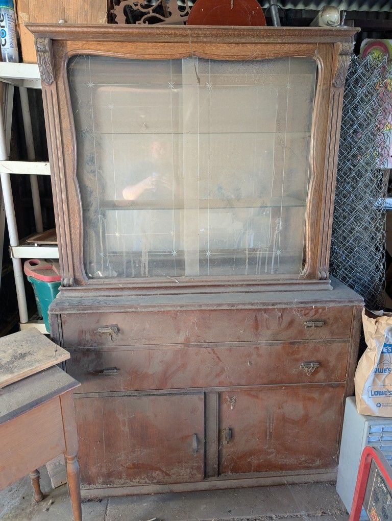 Antique China Hutch 