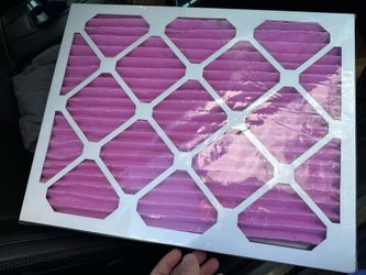 Colorfil house air filters (16x20x1) 6 pack New