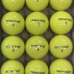 12 Wilson Duo Golf Balls 5/4 A Lot D317