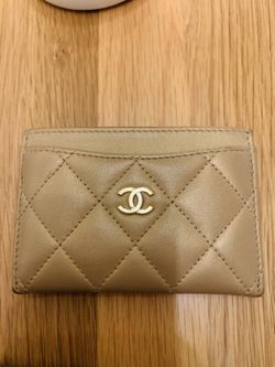 chanel Card Holder Lambskin