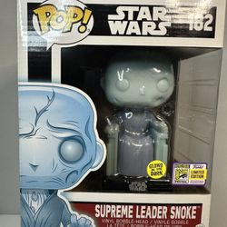 Funko Pop! Supreme Leader Snoke 182 San Diego Comic Con 2017 Exclusive