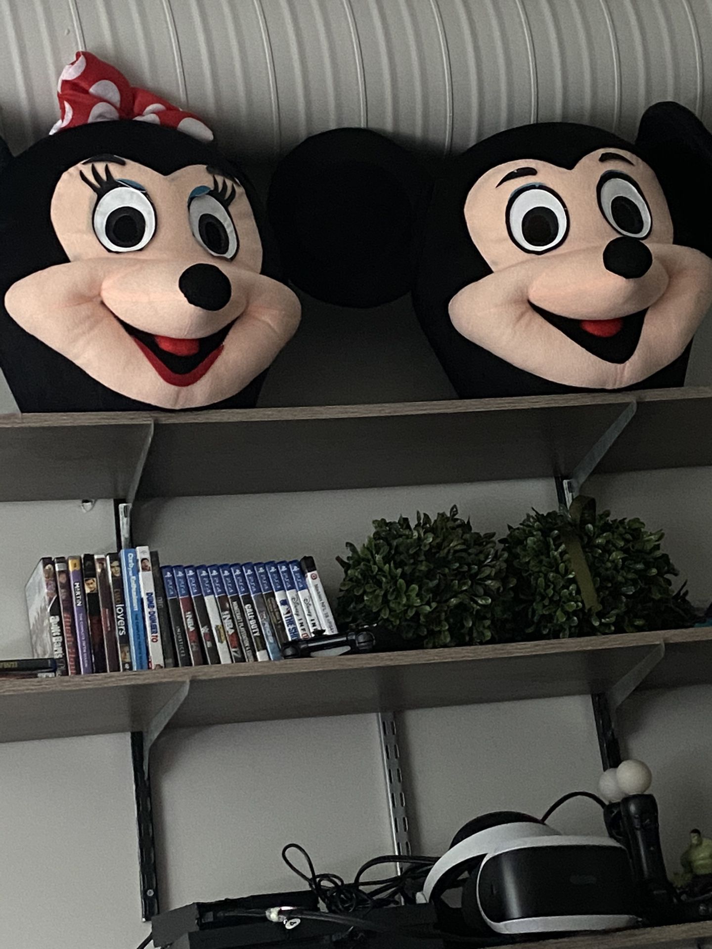 Mickey and Minnie Mouse costumes