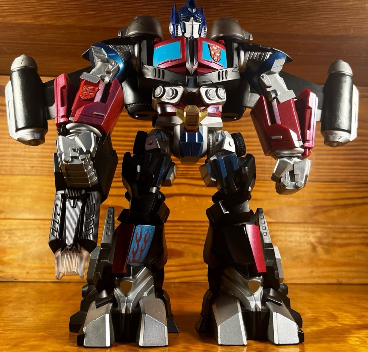 2008 Hasbro Optimus Prime Transformers Mega Power Bots Jet Power