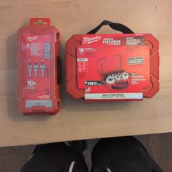 Milwaukee Hole Saw Kit And Hole Cutter Kit