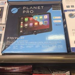 Planet pro seven inch floating screen radio