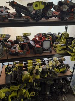 Ryobi and Ridgid tools 40 to 50 percent off msrp