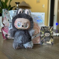 THE MONSTERS Big into Energy Series - Vinyl Plush Pendant Blind Box (SECRET ID) 🩷❤️🧡💛💚🩵💜🖤