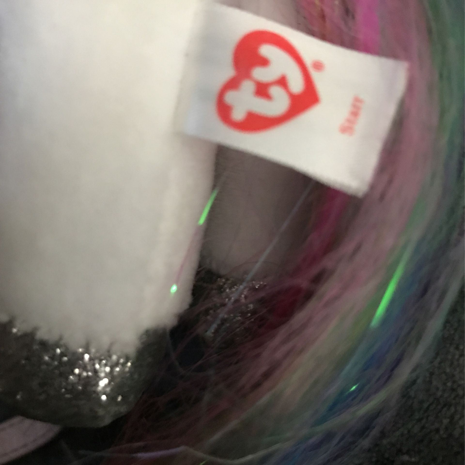 6” TY pony stuffed animal