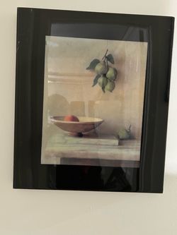 acrylic Framed Still Life Fruit Print