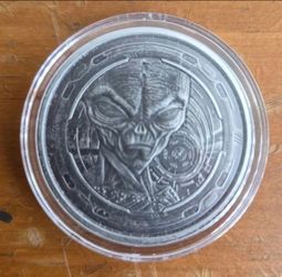 2022 Republic of Ghana Alien 1 oz Silver Coin