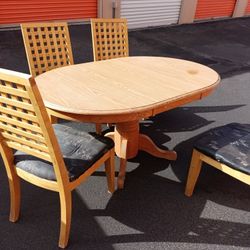 Kitchen Table With 6 Chairs