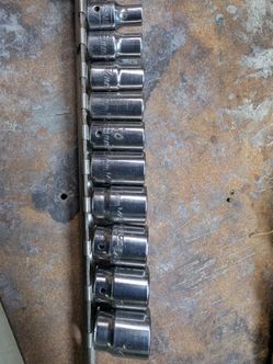 Matco 1/4 drive metric sockets