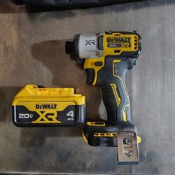 New Dewalt Impact Driver And Battery