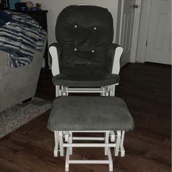Rocking Chair With Cushion ,