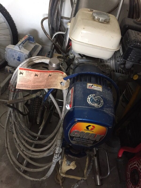 Gas power sprayer