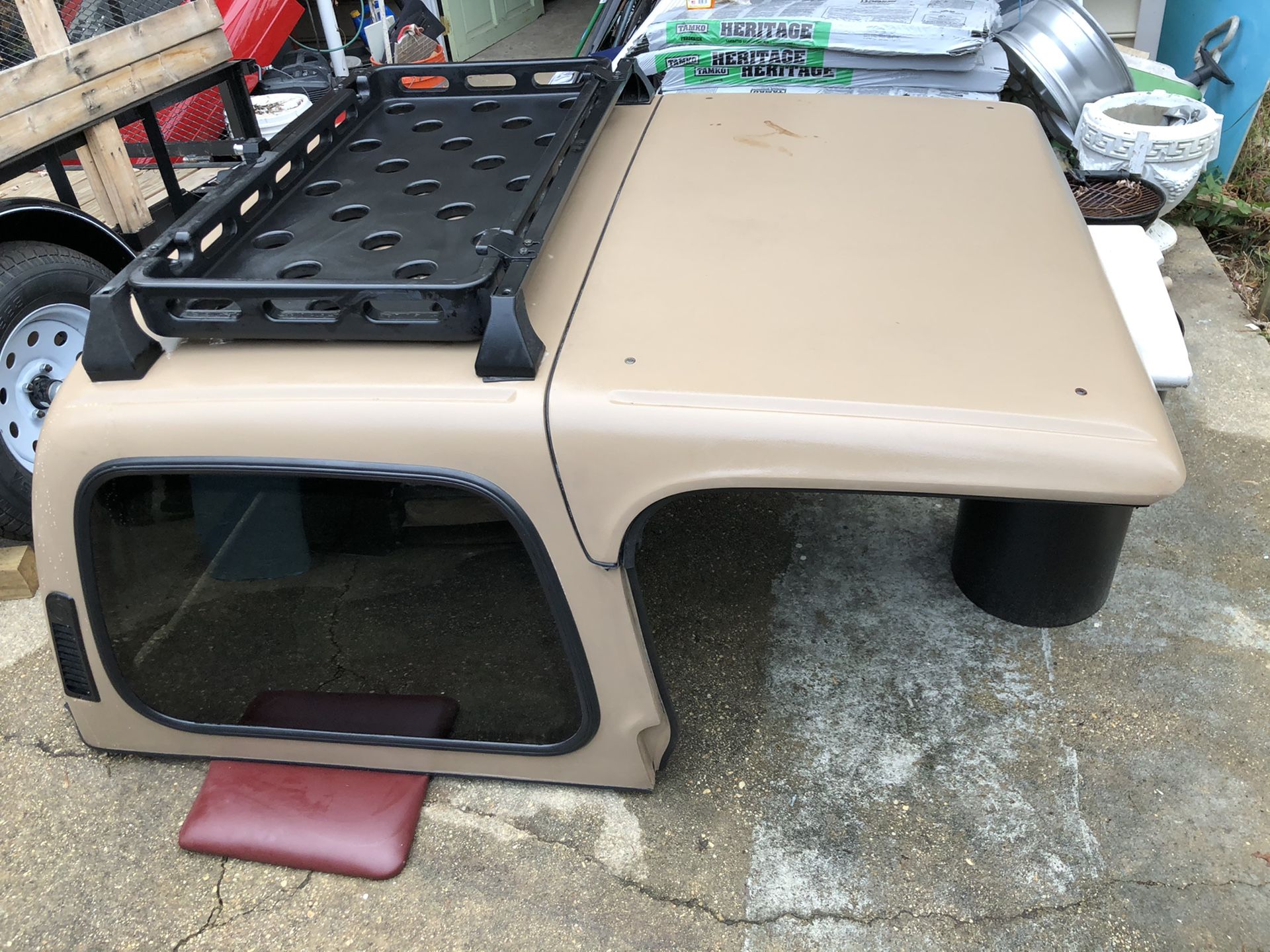 Two piece HARD TOP for jeep wrangler