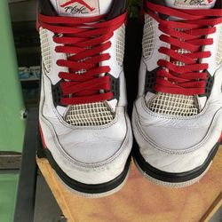 Air Jordan 4 Retro Red Cement 