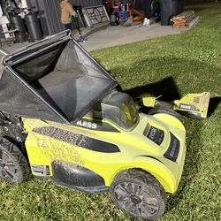 Ryobi Lawn Mower & Weed wacker
