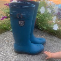 Jamie Women’s Rain Boots Blue