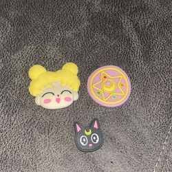 sailor moon croc charms