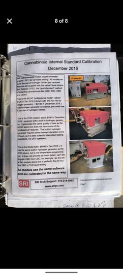 SRI 8610C Gas Chromatograph