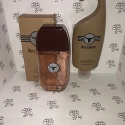 Avon Wild Country Set Cologne and Hair And Body Wash