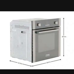 New Magic Chef 24 in. 2.2 cu. ft. Single Electric Wall Oven with Convection in Stainless Steel !!!