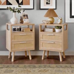 Set Of 2 Nightstands