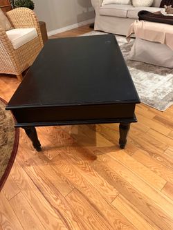 World Market Black Coffee Table