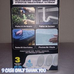 Alien Shield is an ultra-durable, waterproof repair tape designed to instantly seal leaks, tears, and Cracks. It creates a permanent, watertight bond 