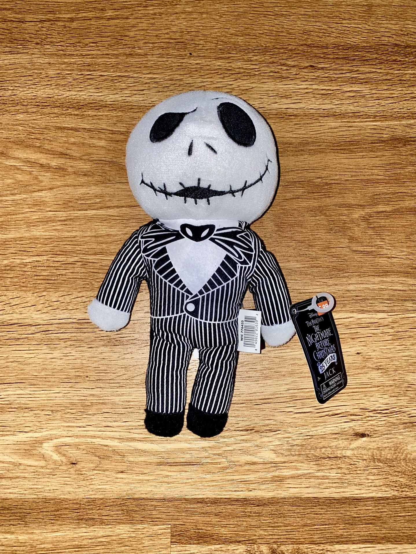 Tim Burton’s, The Nightmare Before You For Christmas, Jack Skellington, Plush