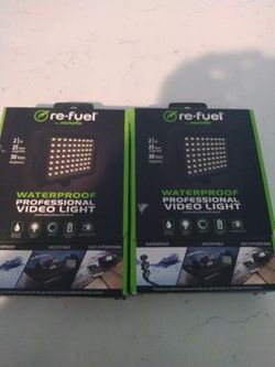 Re-Fuel by Digipower Waterproof Professional Video Light (x2)
