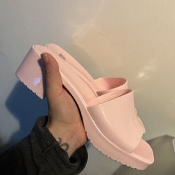 Women's Macy Mule Heels - Wild Fable Pink Size 7