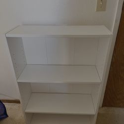 White Bookcase 