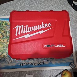 Milwaukee Fuel Drill with charger with case