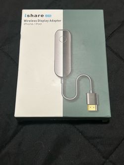 iShare iOS Wireless Display Adapter for iPhone/iPad