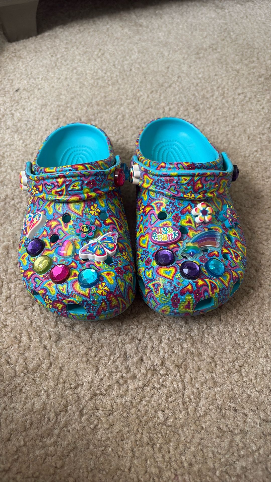 Girls Crocs Lisa Frank Size 3